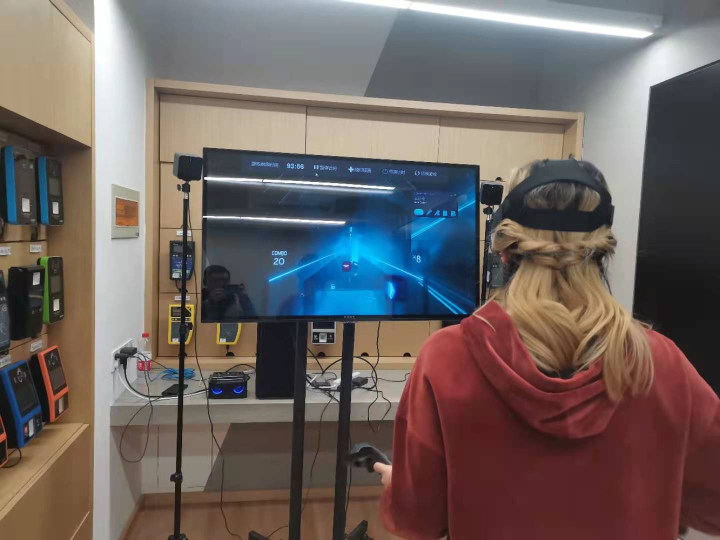 幻影星空vr游戏设备vr行走平台幻影大空间